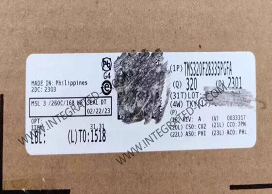 TMS320F28335PGFA マイクロコントローラー MCU C2000TM 32ビットMCU 150 MHz スピード,512 KB フラッシュと 88 I/O リアルタイム制御