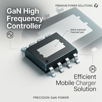 NV9574S2P1 GaN IC 225kHz 520mΩ GaNSense™ HFQRコントローラー モバイル充電器用