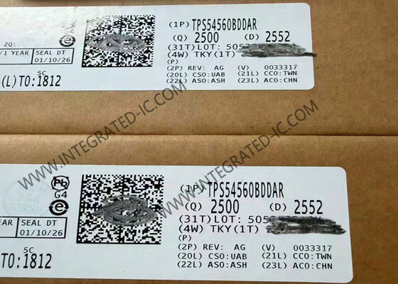 TPS54560BDDAR 集成电路芯片 4.5V 至 60V 5A 降压型 DC-DC 转换器（带 Eco-mode™）