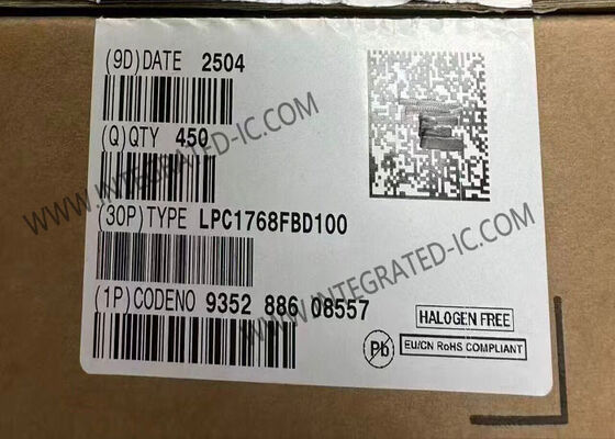 LPC1768FBD100 マイクロコントローラ MCU 100MHz 32ビット マイクロコントローラ IC LQFP-100 ARM Cortex-M3 MCU