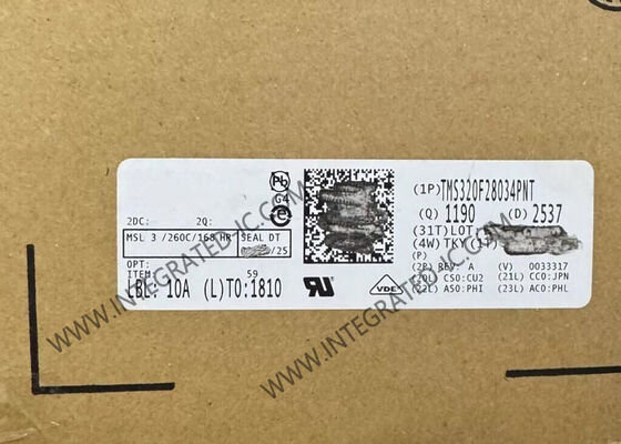 TMS320F28034PNT マイクロコントローラ MCU C2000 リアルタイム 32ビット MCU 60MHz スピード 128KB フラッシュメモリ