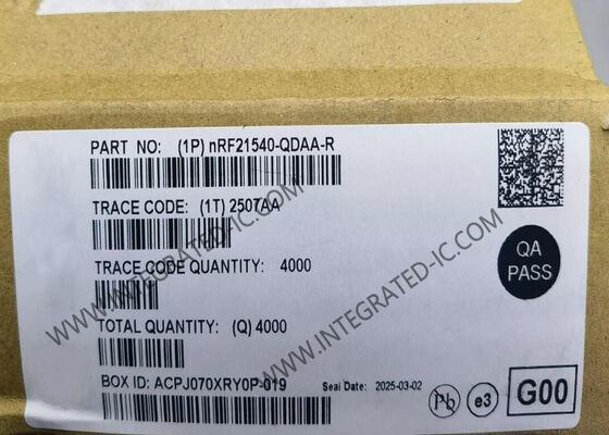 NRF21540-QDAA-R ワイヤレス通信モジュール 2.5GHz RFフロントエンド 16-QFN