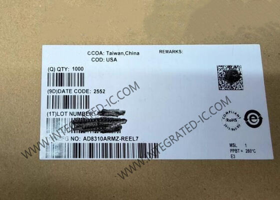 AD8310ARMZ 集積回路チップ 95dB ロガリズムアンプ MSOP8 RF パワー検出器