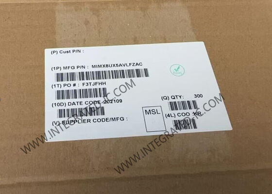 MIMX8UX5AVLFZAC マイクロコントローラー MCU 5コア 64ビット組込みマイクロプロセッサ IC BGA-1296