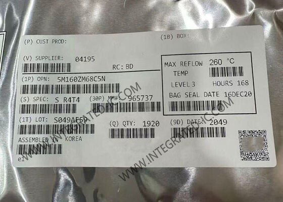 5M160ZM68C5N フィールドプログラマブルゲートアレイ 低消費電力 MAX V コンプレックスプログラマブルロジックデバイス