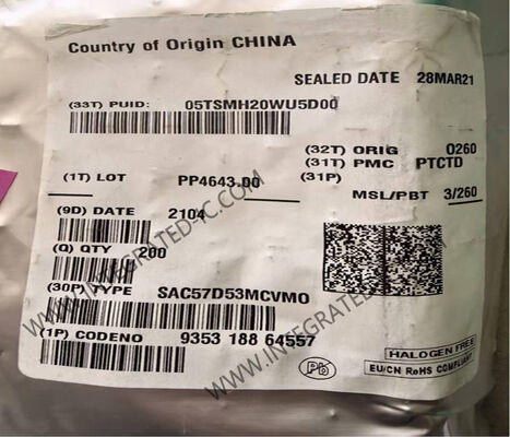 SAC57D53MCVMO マイクロコントローラー MCU 1.2V から 1.32V 32 ビット 3 核 ARM マイクロコントローラー