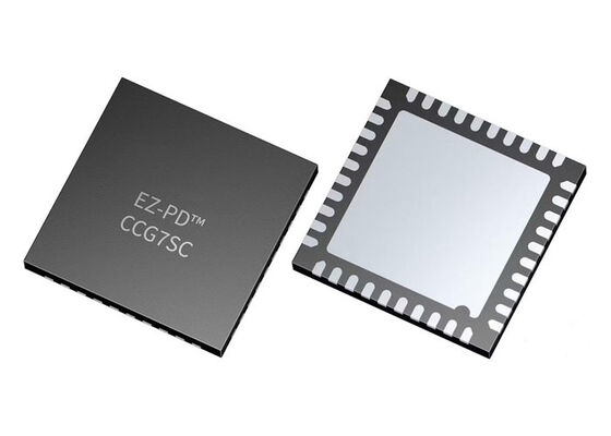 CYPD7171-40LQXQ 統合回路チップ EZ-PDTM CCG7SC 単ポートUSB-C 電源配送コントローラ VQFN-40
