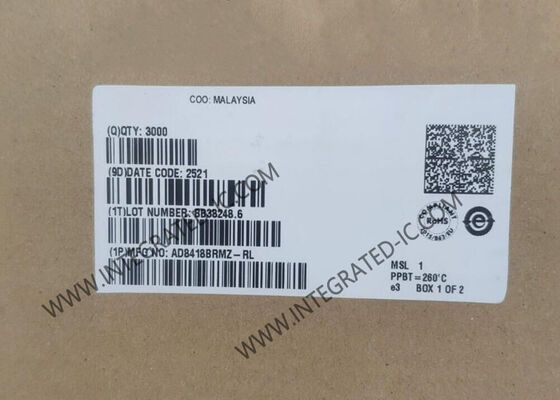 AD8418BRMZ 高電圧と広い温度範囲の2方向ゼロ駆動電流感知増幅器 MSOP-8
