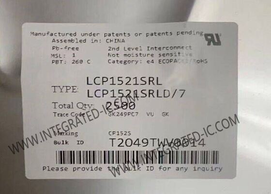 LCP1521SRL プログラム可能な臨時電圧抑制 ICチップ 150 mA 保持電流と 35pF 容量 SLIC 保護