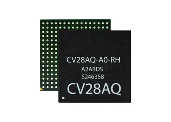 CV28AQ26-A0-RH AI プロセッサ チップ、6MP30 ビデオ パフォーマンス、250 MP ピクセル/秒 ISP スループット、CNN ツールキット サポート