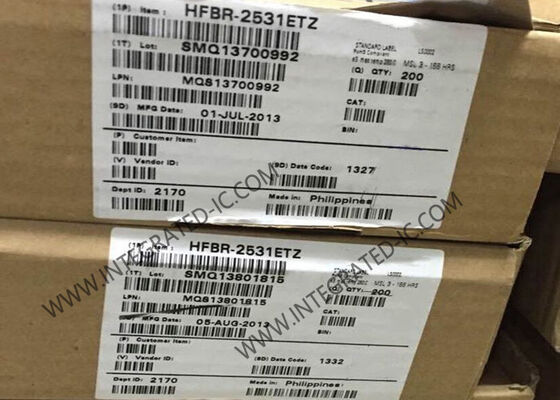 HFBR-2531ETZ 光ファイバーレシーバー 5MBd データレート 660nm 波長プラスチック光ファイバー多用途リンク
