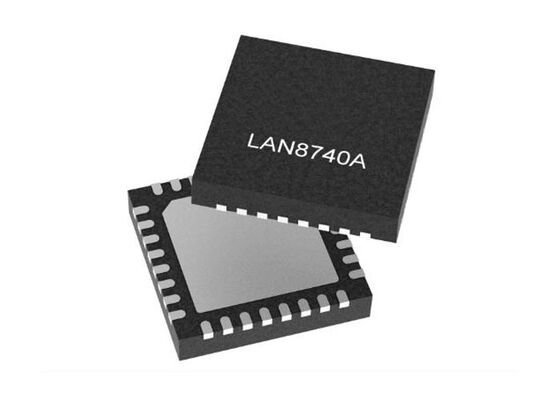 LAN8740AI-EN イーサネットIC イーサネット PHYs 10/100 ベース-T/TX イーサネットトランシーバー QFN-32