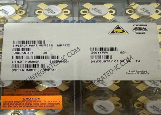 MRF422 150W 35V 双極 RF パワー トランジスタ NPN 30 MHz 線形増幅器用シリコン