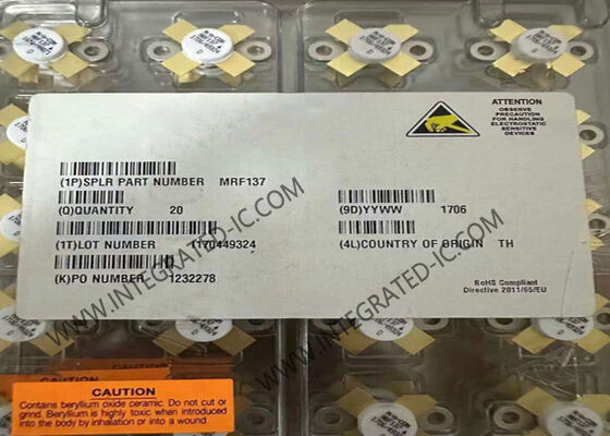 MRF137 Nチャネル RF MOSFET トランジスタ 30W出力 400MHz周波数 28V電圧