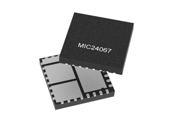 MIC24067T-E/QNA 集積回路チップ 36V 6A 同期高性能スイッチング降圧レギュレータ