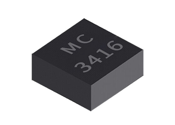 MC3416-P 3軸加速計センサーIC ±16g範囲 LGA-12パッケージで 128-1024Hz帯域幅