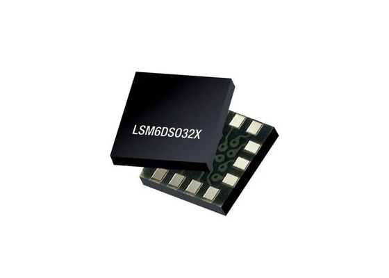 LSM6DSO32X センサー IC iNEMO 6軸慣性モジュール、32g加速度計および低電力アプリケーション向け組み込み機械学習コア