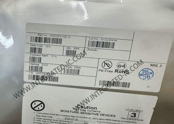 AOZ2261NQI-11 統合回路チップ 28V 入力 8A 出力 DC/DC 同期整流降圧レギュレータ QFNB-23 パッケージ