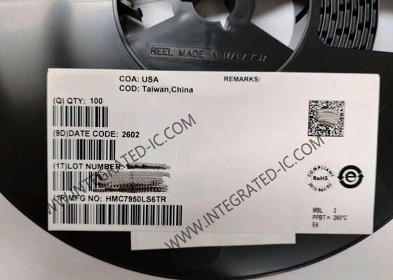 HMC7950LS6TR ワイヤレス通信モジュール 1チャンネル 2.0dB 低ノイズRFアンプ付き