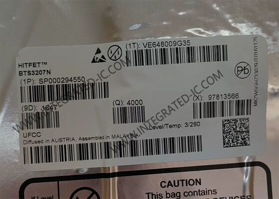 BTS3207N Integrated Circuit Chip 640mA Automotive Smart Low-Side Power Switch IC