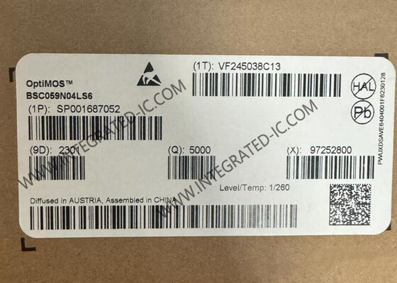 BSC059N04LS6 40V OptiMOS 6 パワーMOSFETトランジスタ 集積回路チップ SuperSO8 5x6パッケージ