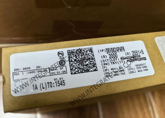 DRV8824PWPR 集成电路芯片 45V 1.6A 步进电机驱动器 带1/32微步进