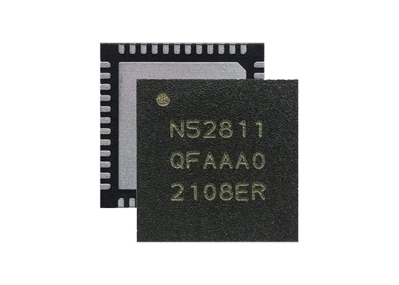 NRF52811-QFAA-R BT IC 2.4GHz 低エネルギー BT 5.4 SoC QFN48 BT 5.4 システム・オン・チップ