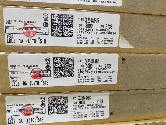 32kBフラッシュUSB SPIおよびUARTが付いている集積回路CC2544RHBR 2.4 GHz RFの価値ラインSoC