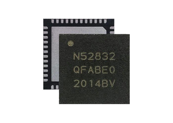 NRF52832-QFAB-R多目的なBT 5.3 SoC NRF52832 BTの低負荷QFN48