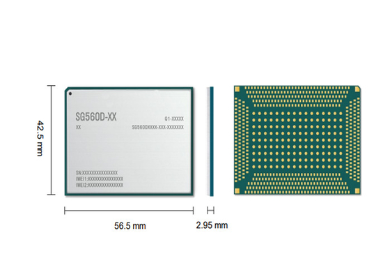 5G NRスマートなモジュールSG560D LTE猫18スマートなモジュール サポートWi-Fi 6E及びBT機能