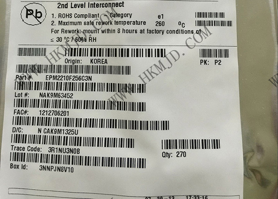 CPLD IC EPM2210F256C3Nの複合体のプログラム可能な論理回路EPM2210 BGA256