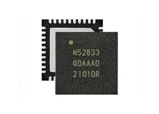 BT NRF52833-QDAA-R7 RFのシステムオンチップSoC NRF52833多重プロトコルSoC QFN40