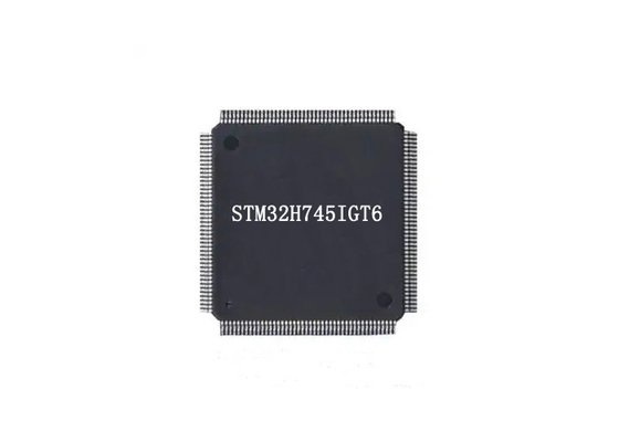 STM32H745IGT6 デュアル 32 ビット Arm Cortex-M7 フラッシュ マイクロコントローラ IC 176-LQFP