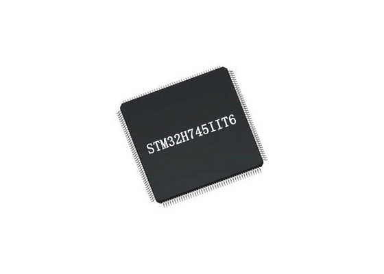 集積回路チップ STM32H745IIT6 32Bit デュアルコア ARM Cortex-M4 マイクロコントローラ IC
