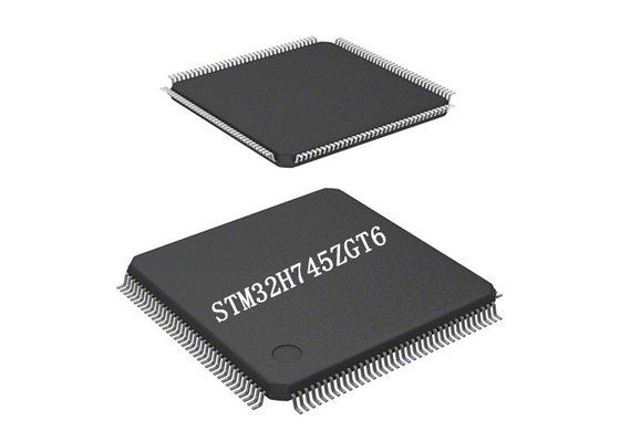 集積回路チップ STM32H745ZGT6 ARM マイクロコントローラ IC 32Bit デュアルコア 1MB フラッシュ 144-LQFP