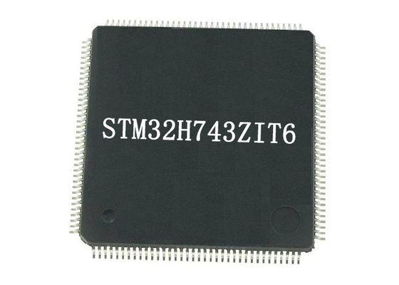 集積回路の破片STM32H743ZIT6 2ビット単心480MHz 2MBマイクロ制御回路IC 144-LQFP