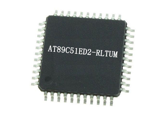 集積回路の破片AT89C51ED2-RLTUM 8ビット60MHz 64kB抜け目がないMCUのマイクロ制御回路IC