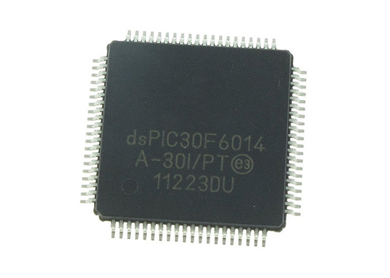 集積回路の破片DSPIC30F6014A-30I/PT高性能16ビットのディジタル信号のコントローラー