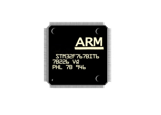 高性能STM32F767BIT6腕の皮質M7のマイクロ制御回路IC 208-LQFP