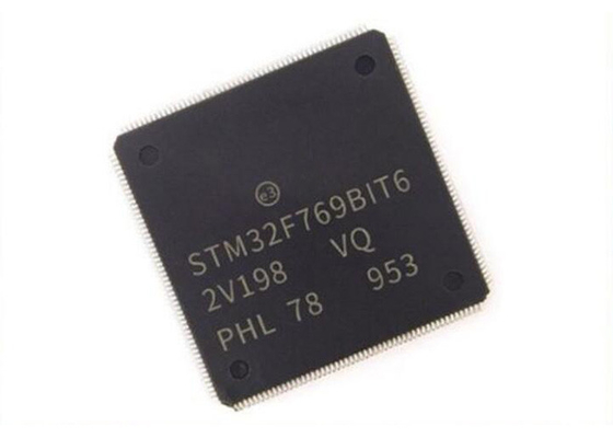 マイクロ制御回路IC STM32F769BIT6 LQFP208高性能の腕の皮質M7 MCU