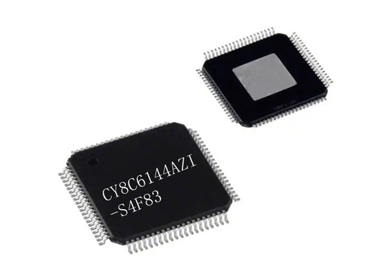 32Bit MCU CY8C6144AZI-S4F83 256KBのフラッシュは-パッケージのマイクロ制御回路80-TQFPを埋め込んだ