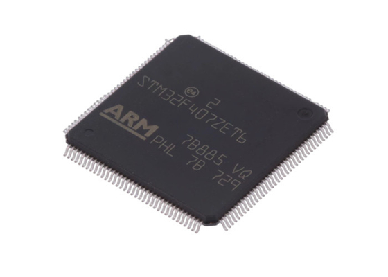 32ビット マイクロ制御回路IC STM32F407ZET6腕の皮質M4 MCU 512KBの抜け目がないLQFP144パッケージ