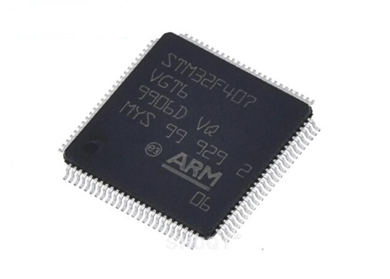 マイクロ制御回路IC STM32F407VGT6単心フラッシュ・メモリLQFP100の1 Mバイト