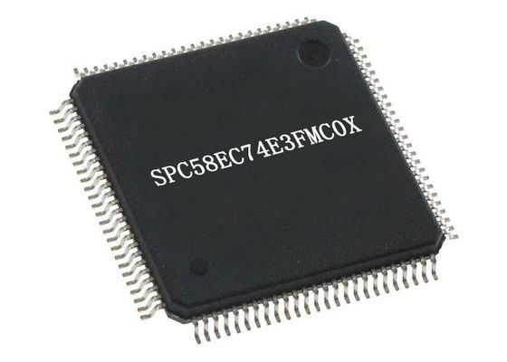 100-TQFP集積回路の破片SPC58EC74E3FMC0Xの32ビット マイクロ制御回路- MCU