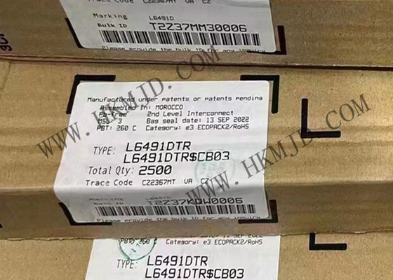 力管理IC L6491DTR半分橋低い側面4Aのゲートの運転者IC SOIC14