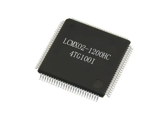集積回路の破片LCMXO2-1200HC-4TG100Iのシステム内プログラム可能なゲート・アレーLQFP100