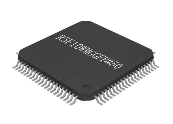 24MHz ICの破片R5F10WMGGFB#50 16Bitのマイクロ制御回路破片LQFP80 128KBのフラッシュ