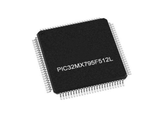 512KB抜け目がないPIC32MX795F512L-80I/PTの32ビット単心のマイクロ制御回路- MCU 100-TQFP