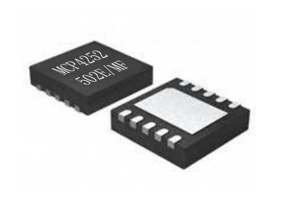 集積回路の破片MCP4252-502E/MFの揮発性メモリIC DFN10 SPIデジタルの鍋