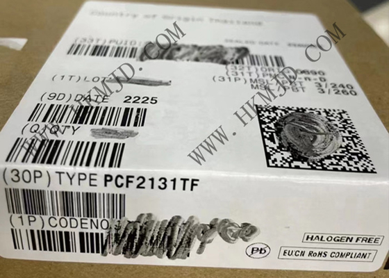 8B集積回路の破片PCF2131TFの実時間時計HLSON16の表面の台紙